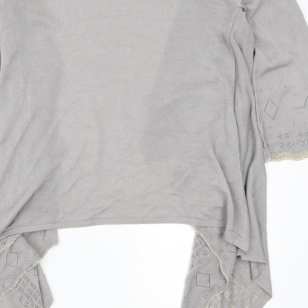 Monsoon Womens Grey   Cardigan Jumper Size M