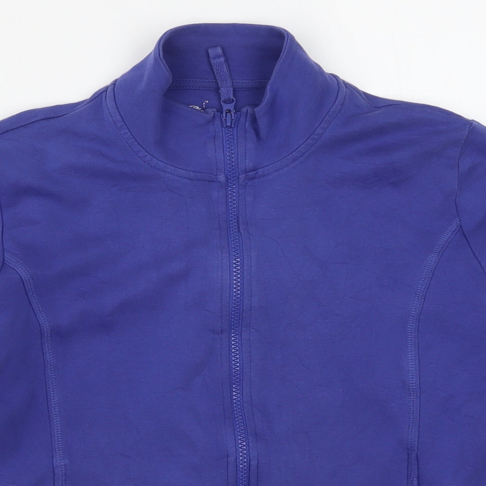 TU Womens Purple   Full Zip Sweatshirt Size 14