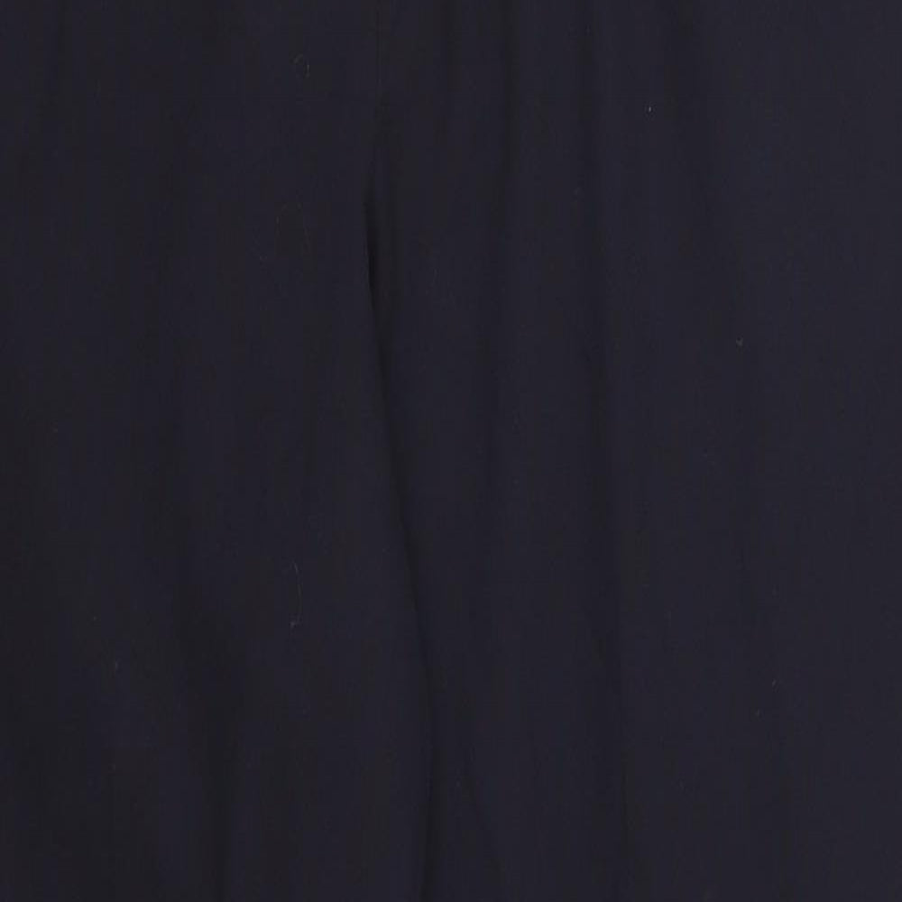 Label Be Womens Blue   Trousers  Size 16 L27.5 in