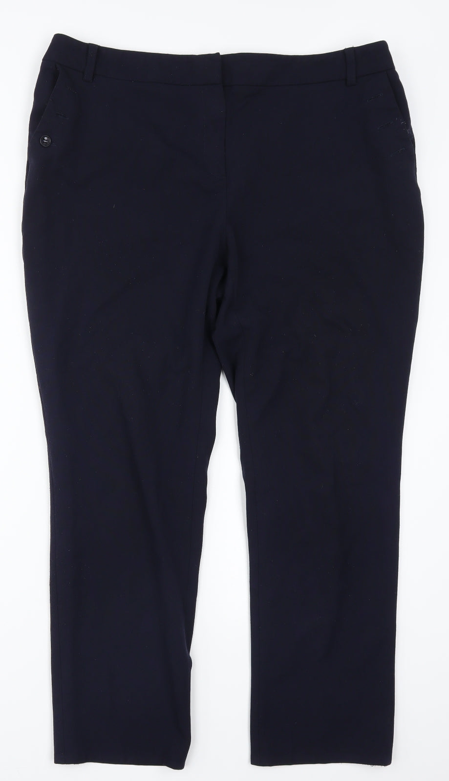 Viyella Womens Blue   Trousers  Size 16 L27.5 in