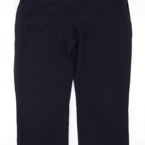 Debenhams Womens Blue   Trousers  Size 16 L28 in