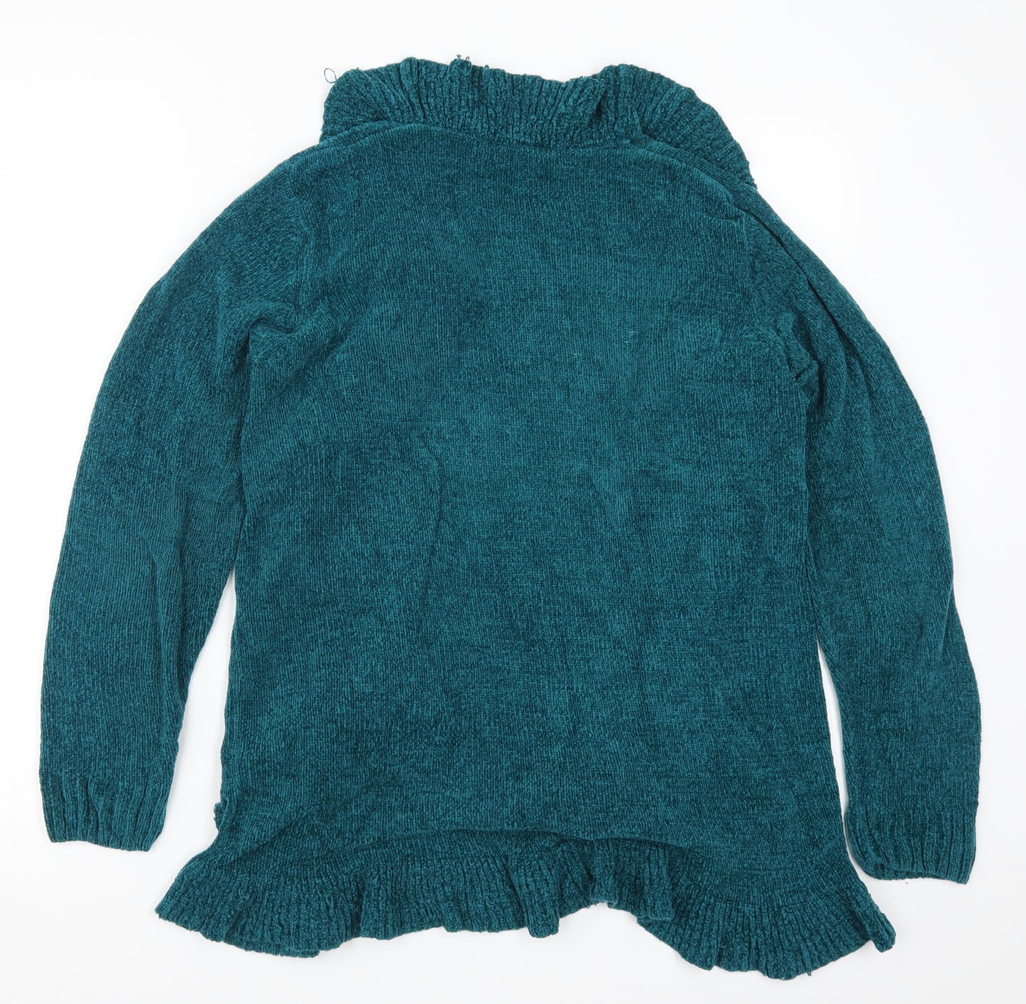 Bonmarché Womens Blue  Knit Cardigan Jumper Size L