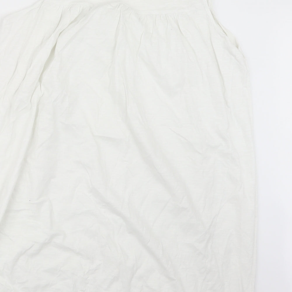 F&F Womens White   Basic T-Shirt Size 16