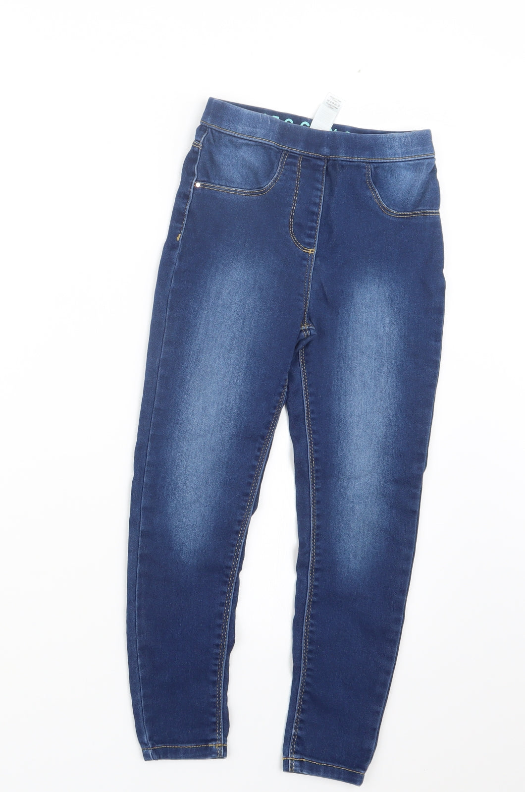 George Girls Blue  Denim Jegging Jeans Size 6-7 Years