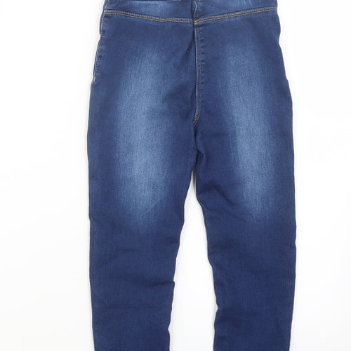 George Girls Blue  Denim Jegging Jeans Size 6-7 Years