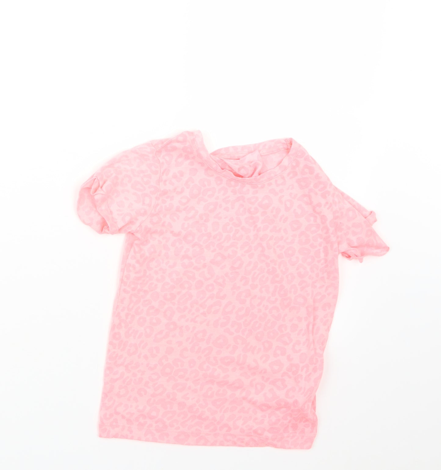 Young Dimension Girls Pink   Basic T-Shirt Size 7-8 Years