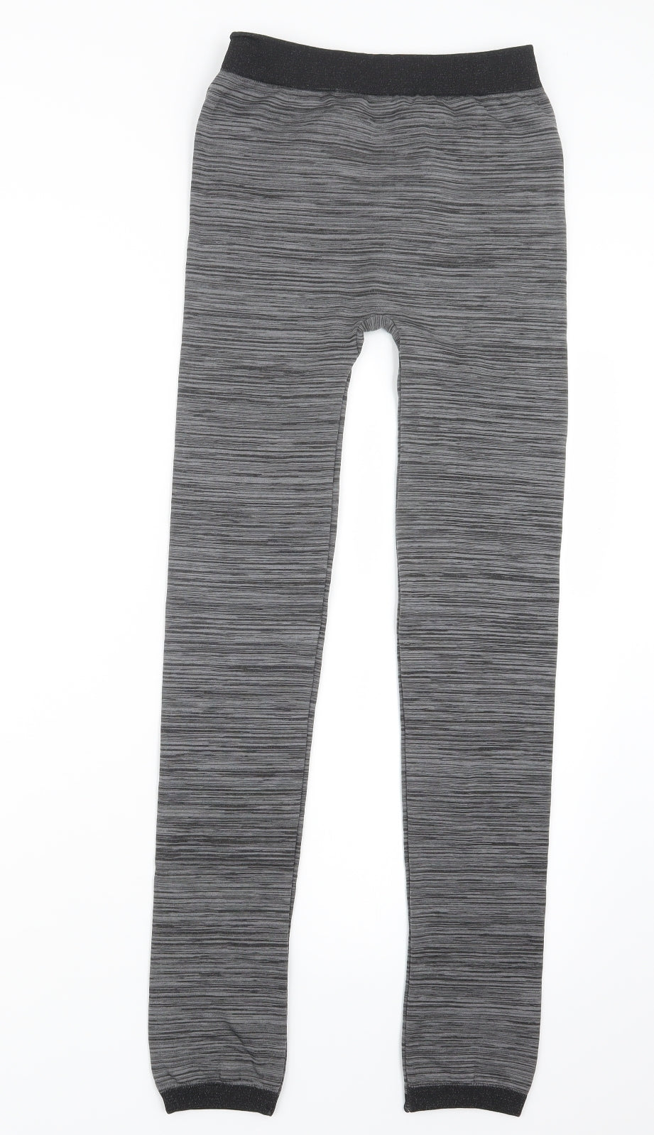 QED London Womens Grey   Capri Leggings Size M L28 in