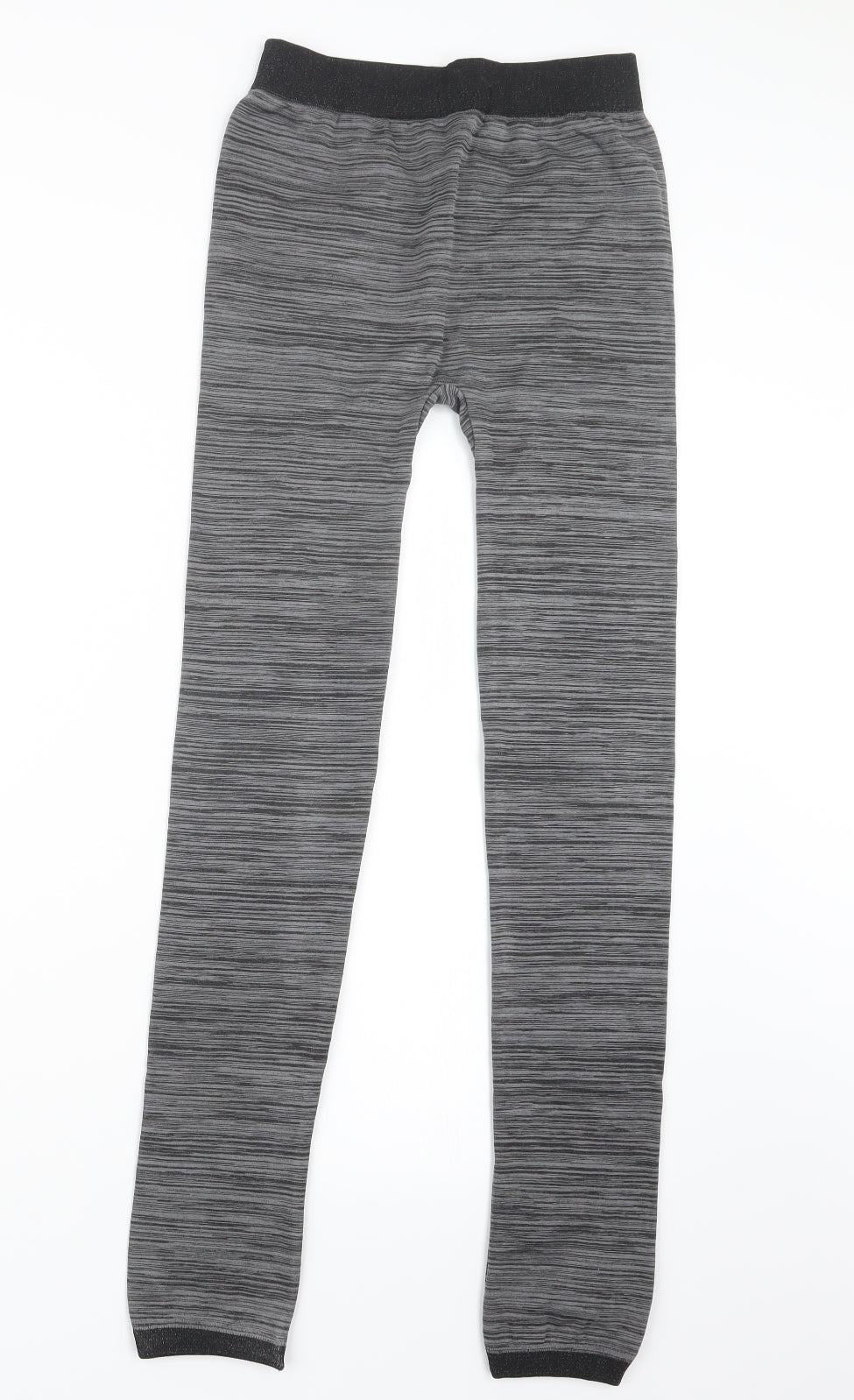 QED London Womens Grey   Capri Leggings Size M L28 in