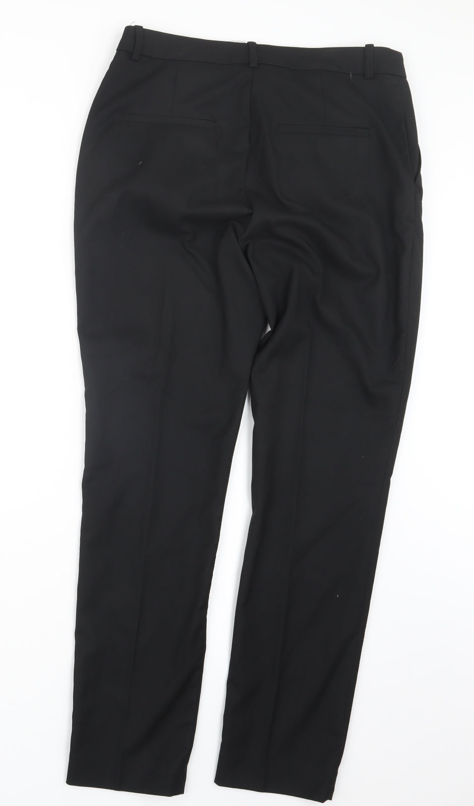 H&M Womens Black   Trousers  Size 10 L29 in