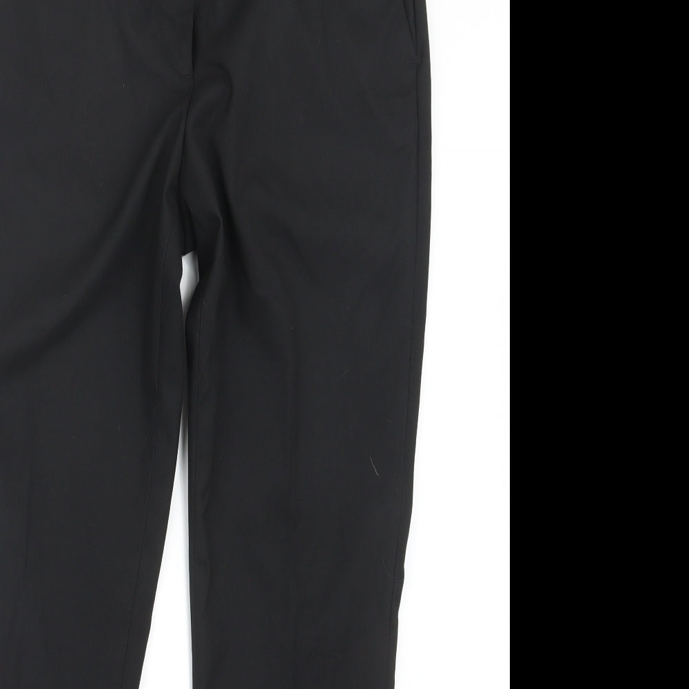 H&M Womens Black   Trousers  Size 10 L29 in