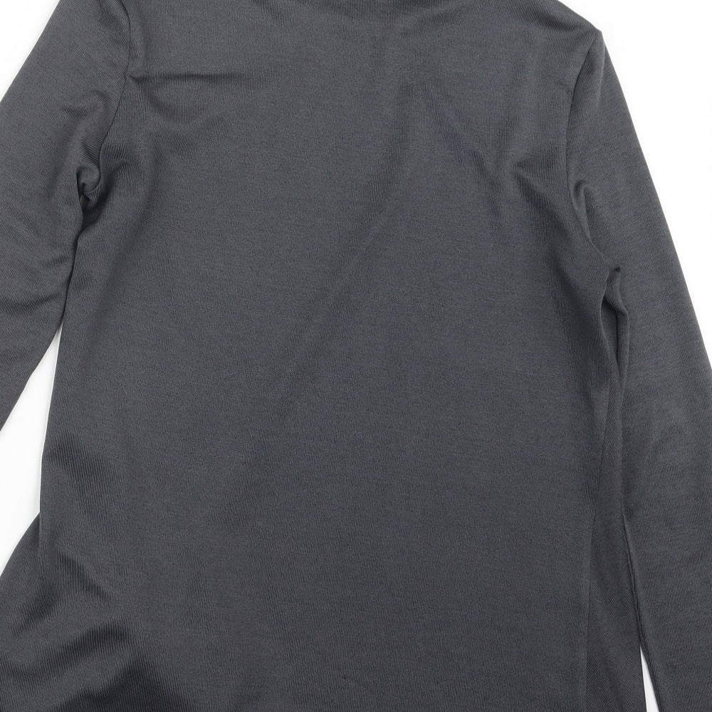 Yoins Womens Grey   Basic T-Shirt Size M