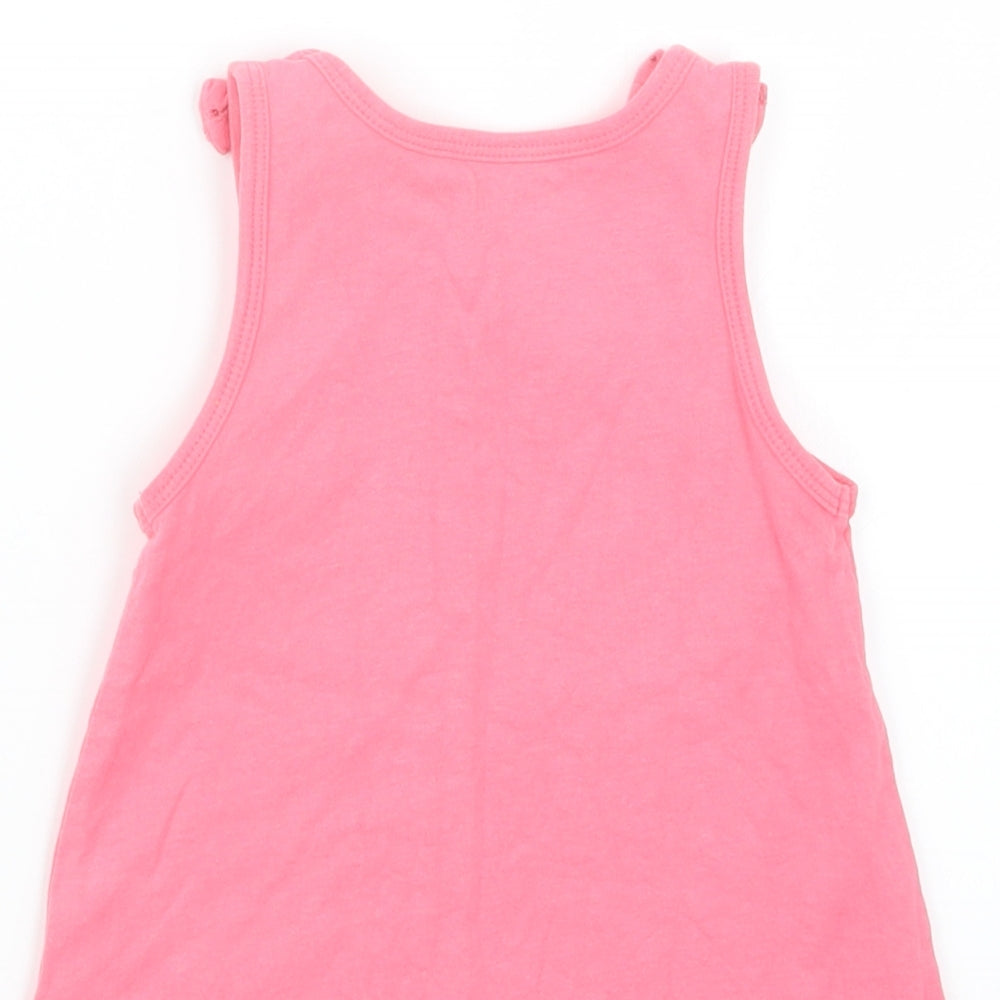 Nutmeg Girls Pink   Basic T-Shirt Size 2-3 Years