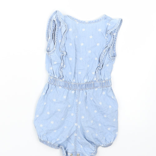 George Girls Blue   Dress Set Outfit/Set Size 0-3 Months
