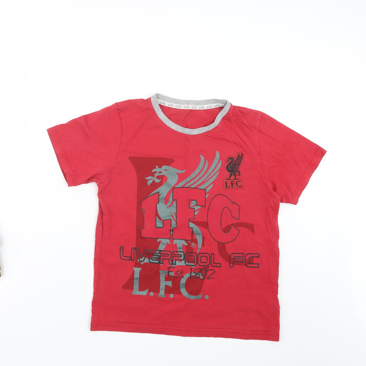 Marks and Spencer Boys Red Basic T-Shirt Size 11-12 Years - Liverpool FC