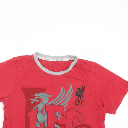 Marks and Spencer Boys Red   Basic T-Shirt Size 11-12 Years  - Liverpool FC