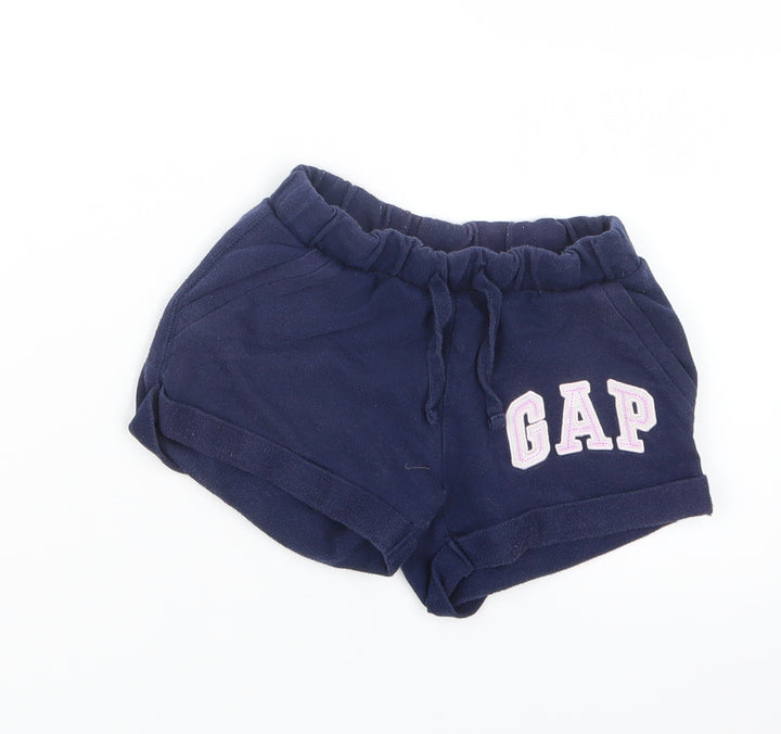 Gap Girls Blue Boyfriend Shorts Size 4-5 Years