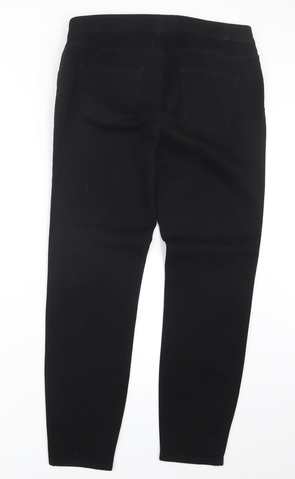 George Womens Black  Denim Jegging Jeans Size 16 L28 in