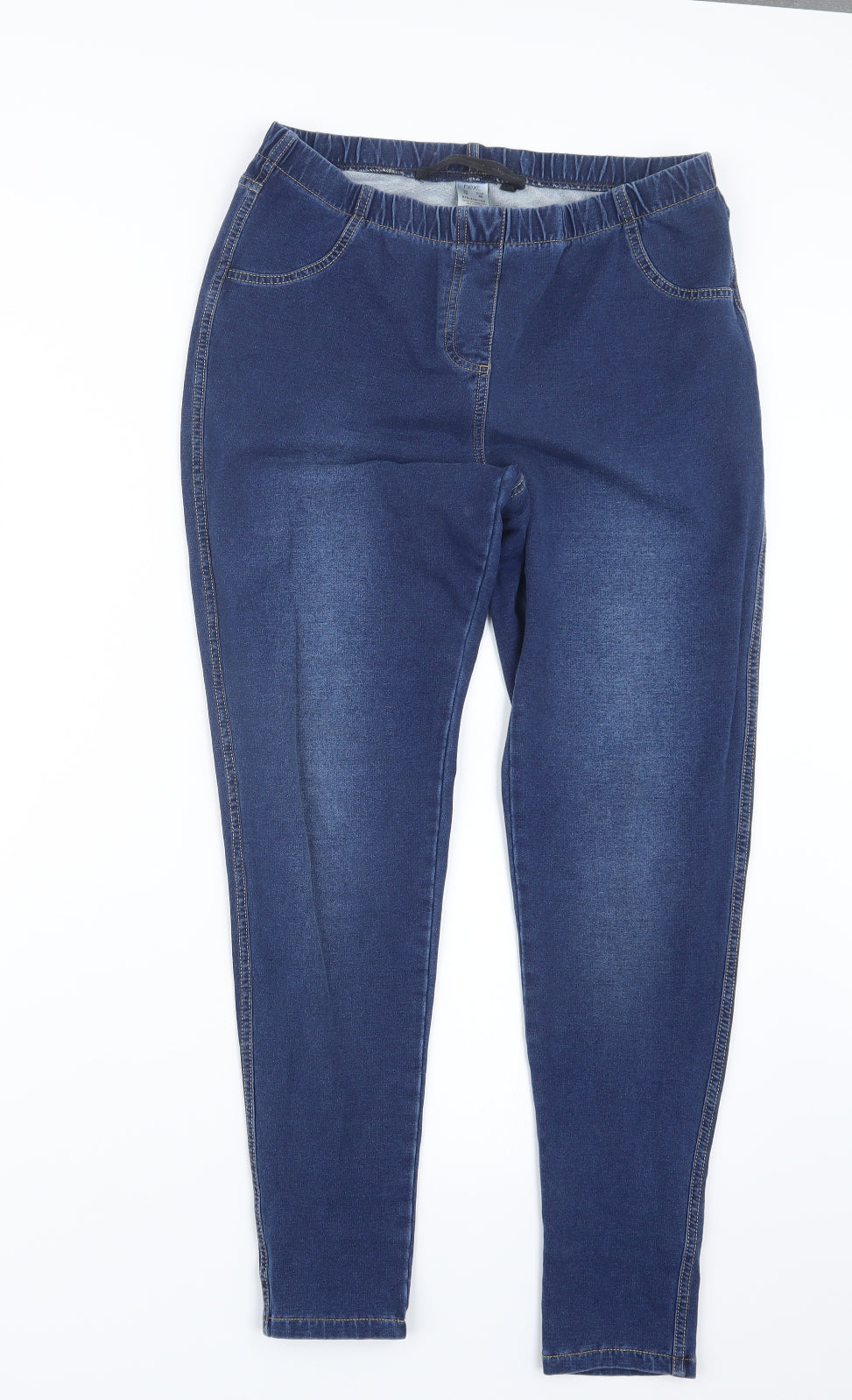 NEXT Womens Blue  Denim Jegging Jeans Size 12 L26 in