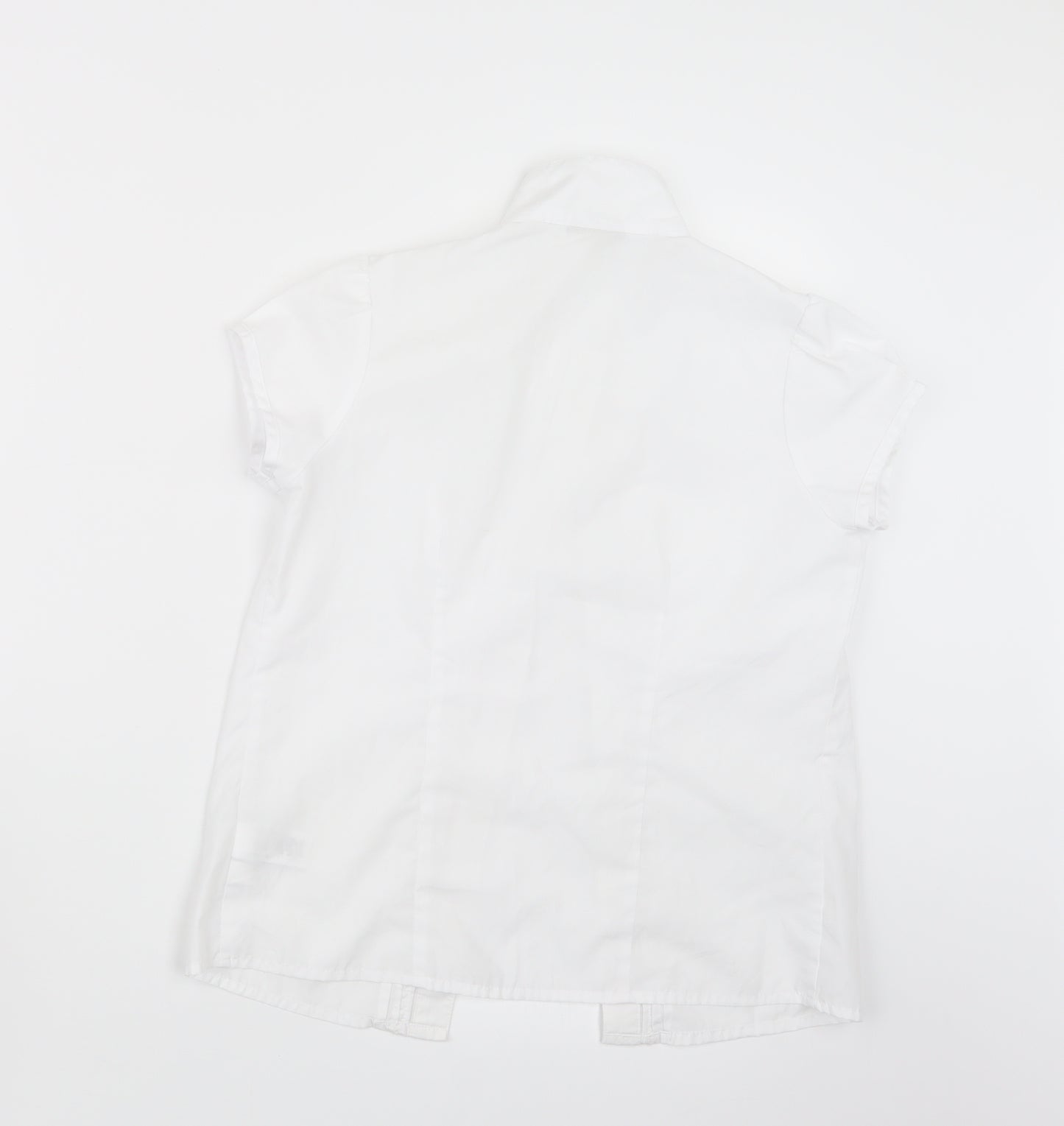 NEXT Girls White   Basic Button-Up Size 12 Years