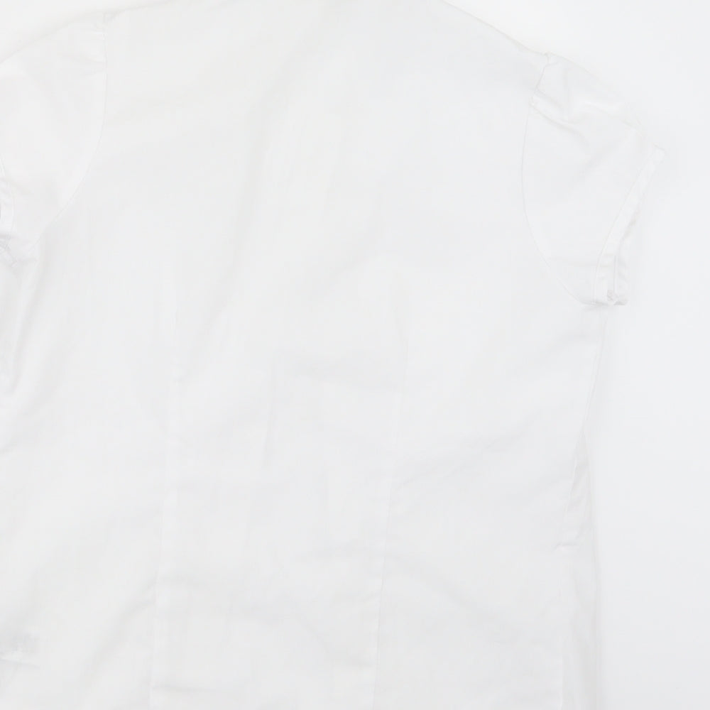 NEXT Girls White   Basic Button-Up Size 12 Years