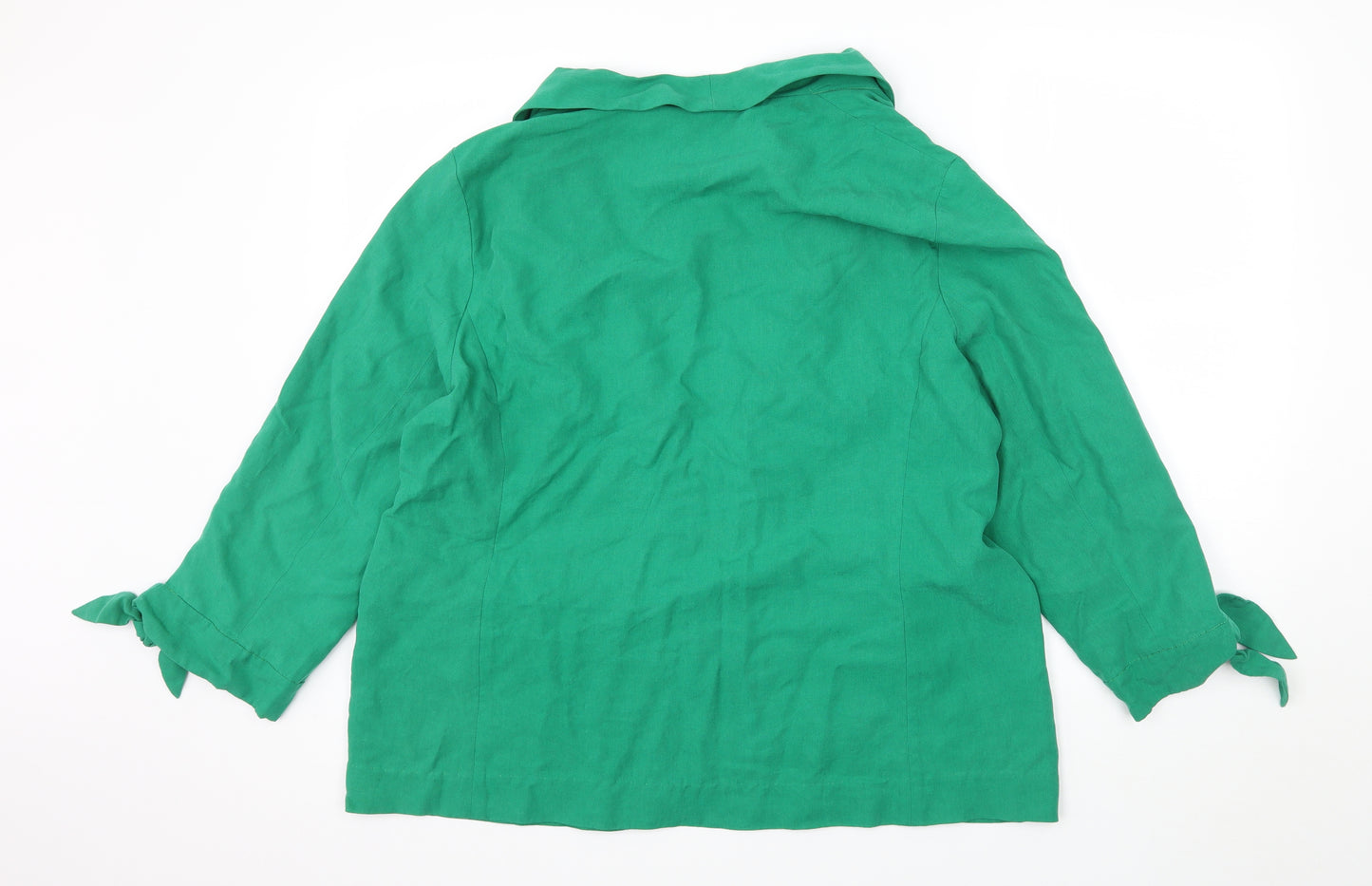 Violeta Womens Green   Jacket  Size 10
