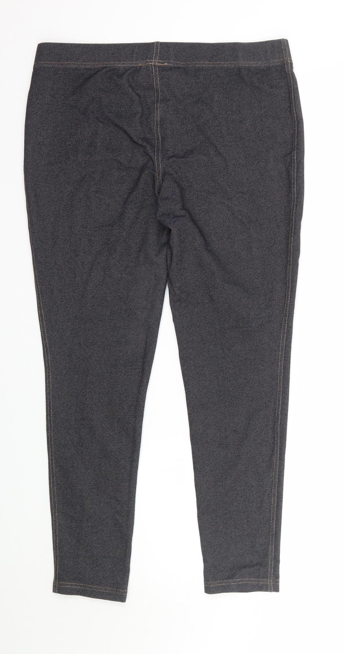 Papaya Womens Blue   Jegging Leggings Size 14 L26 in