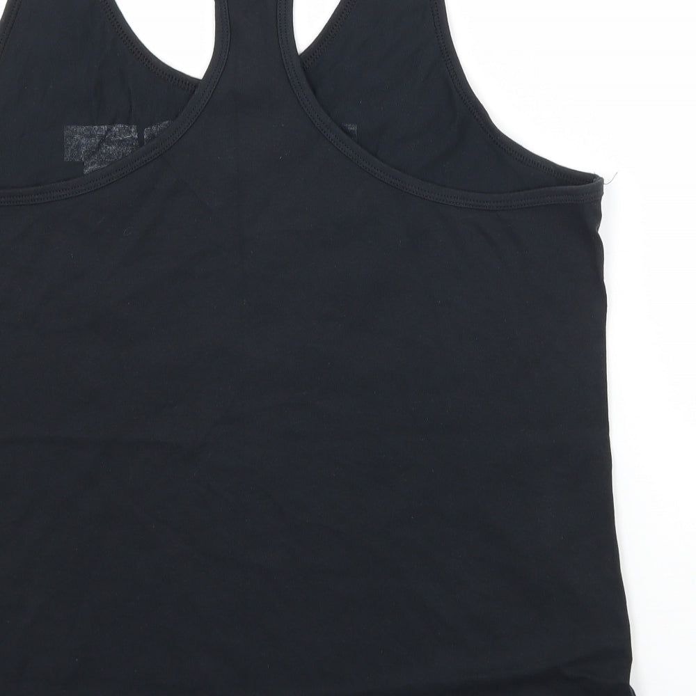 Nike Womens Black  Jersey Basic T-Shirt Size XL