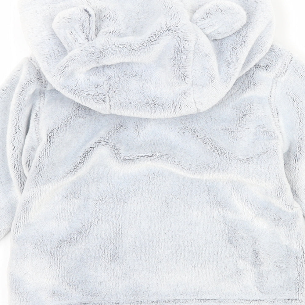 F&F Baby Blue  Fleece Jacket  Size 6-9 Months