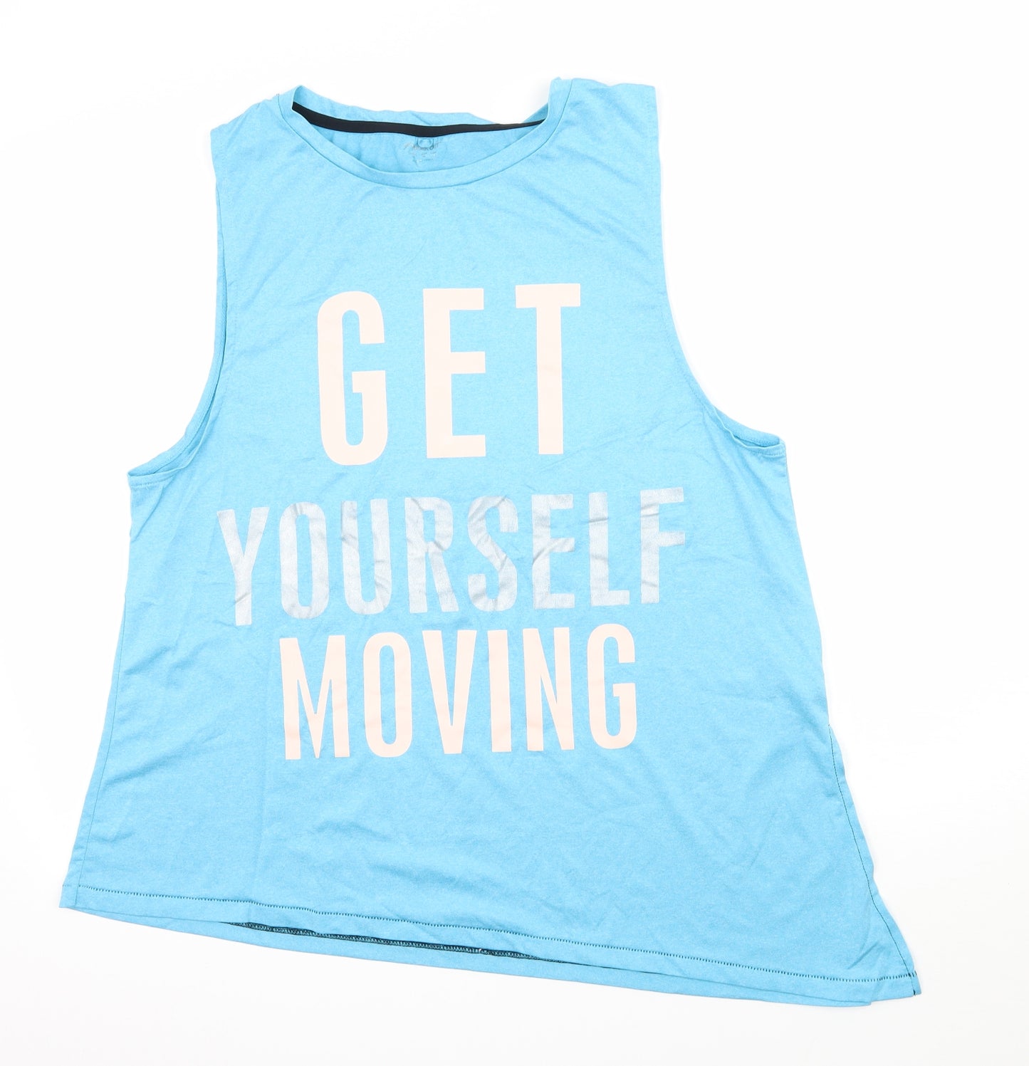 Atmosphere Womens Blue  Jersey Basic Tank Size 18