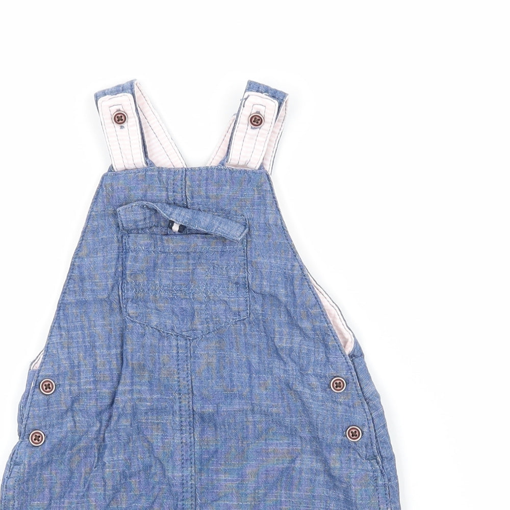 NEXT Girls Blue   Dungaree One-Piece Size 3-6 Months