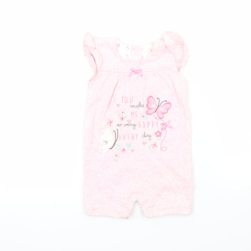 Earlydays Girls Pink   Coverall One-Piece Size 3-6 Months