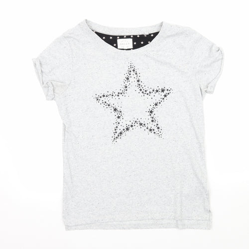 NEXT Womens Grey  Jersey Top Pyjama Top Size XS