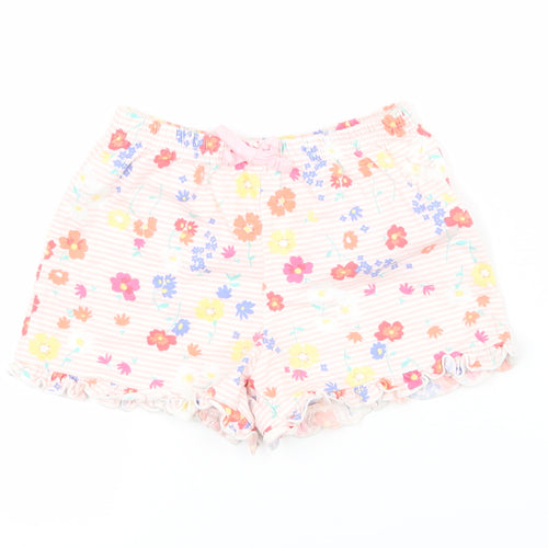 Matalan Girls Pink Floral Jersey  Pyjama Pants Size 2-3 Years