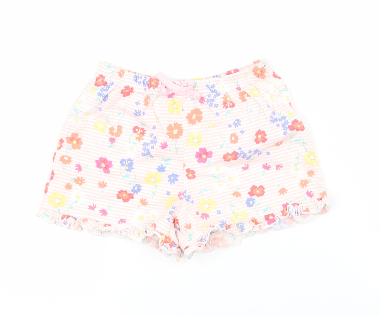 Matalan Girls Pink Floral Jersey  Pyjama Pants Size 2-3 Years