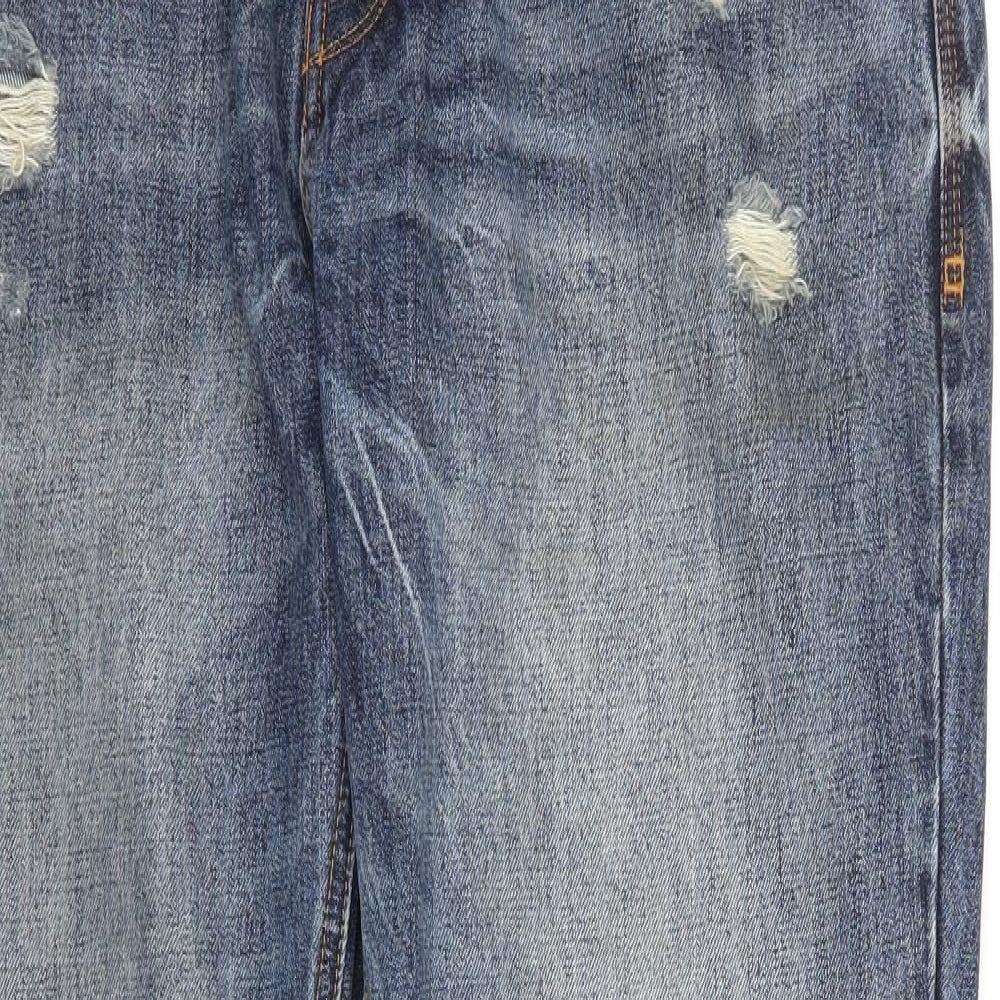 NEXT Mens Blue  Denim Straight Jeans Size 34 L31 in