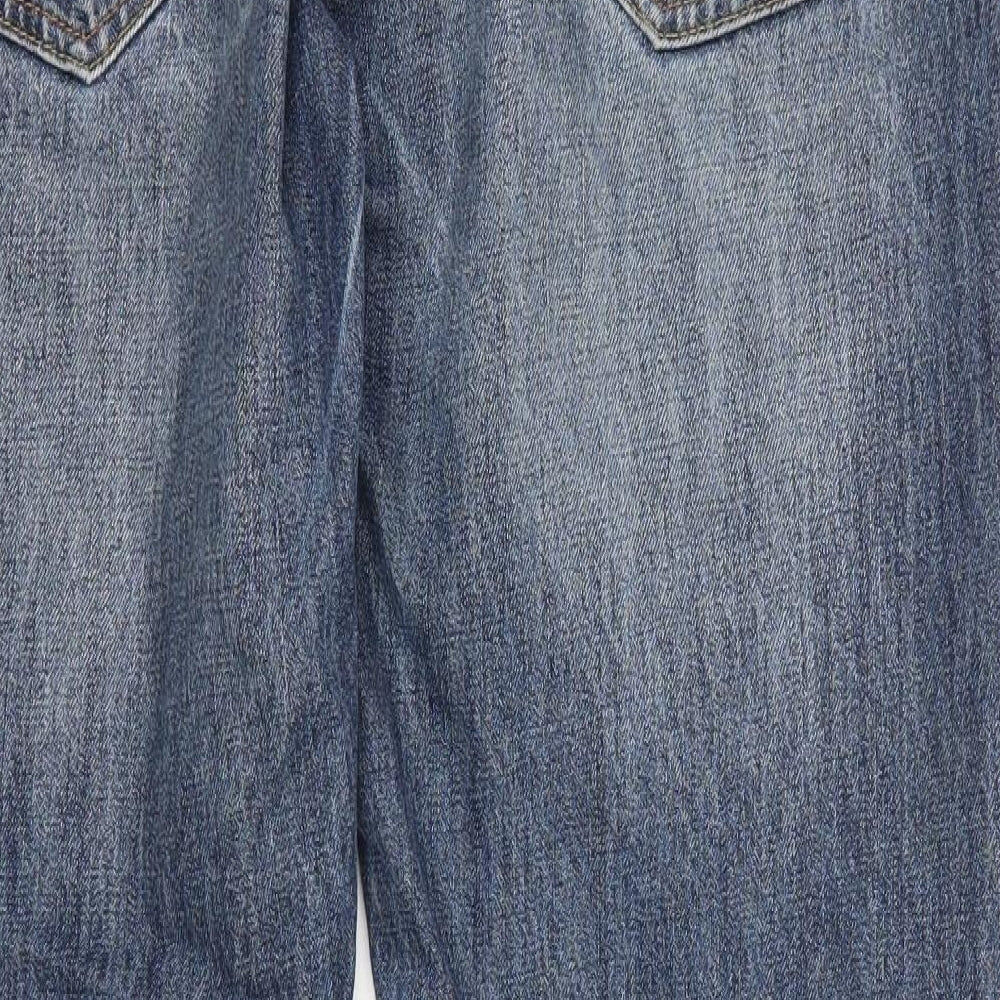 NEXT Mens Blue  Denim Straight Jeans Size 34 L31 in