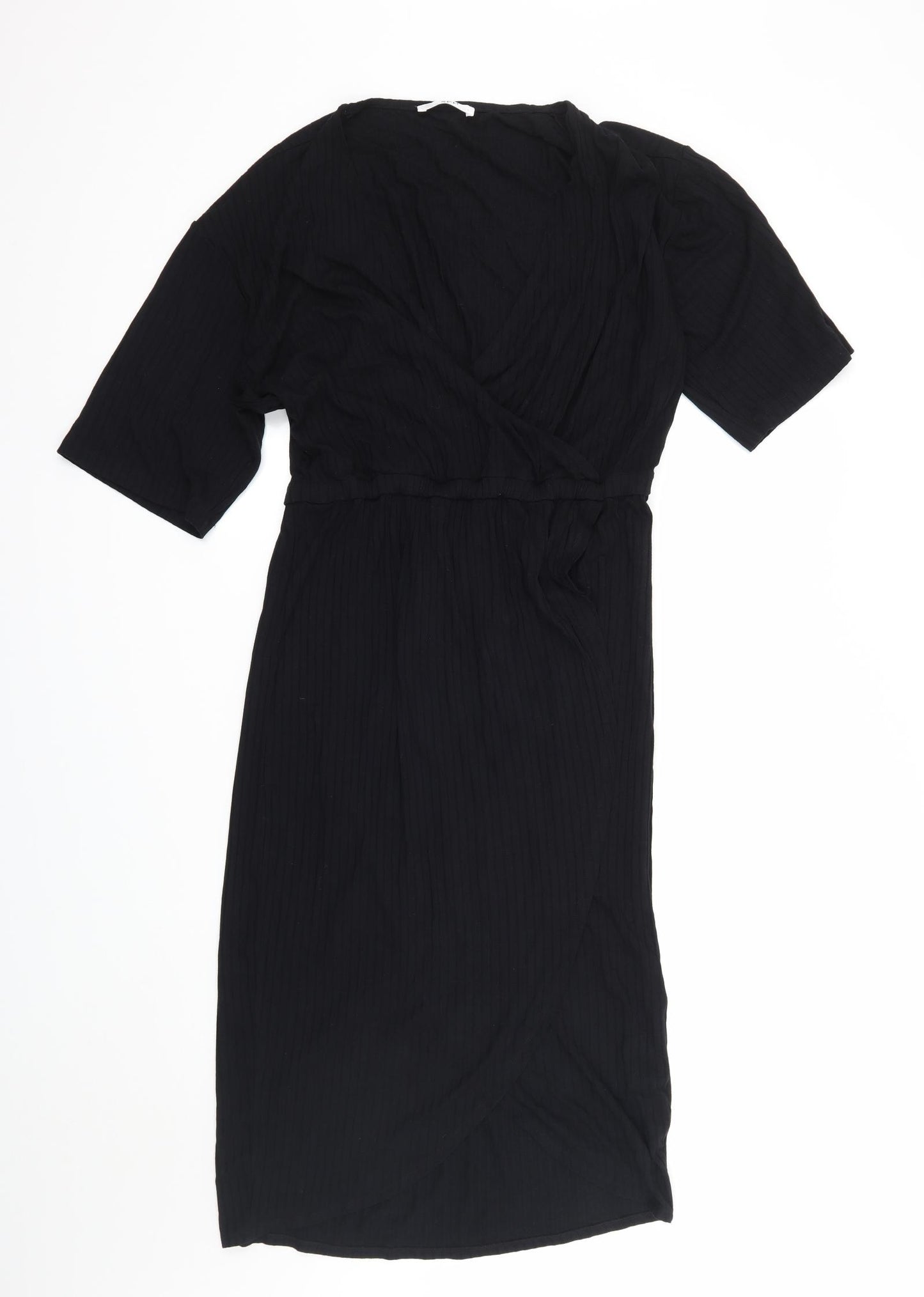 MSCH Womens Black   T-Shirt Dress  Size L
