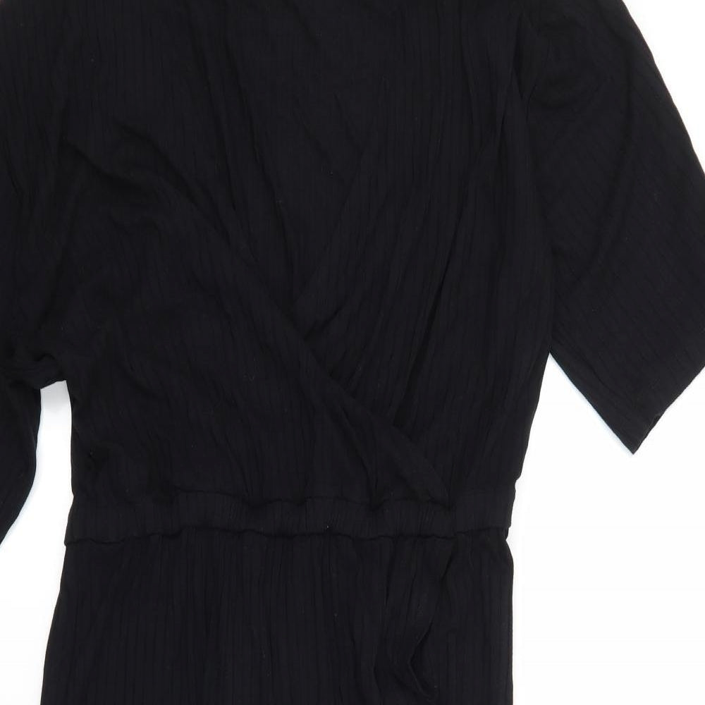 MSCH Womens Black   T-Shirt Dress  Size L
