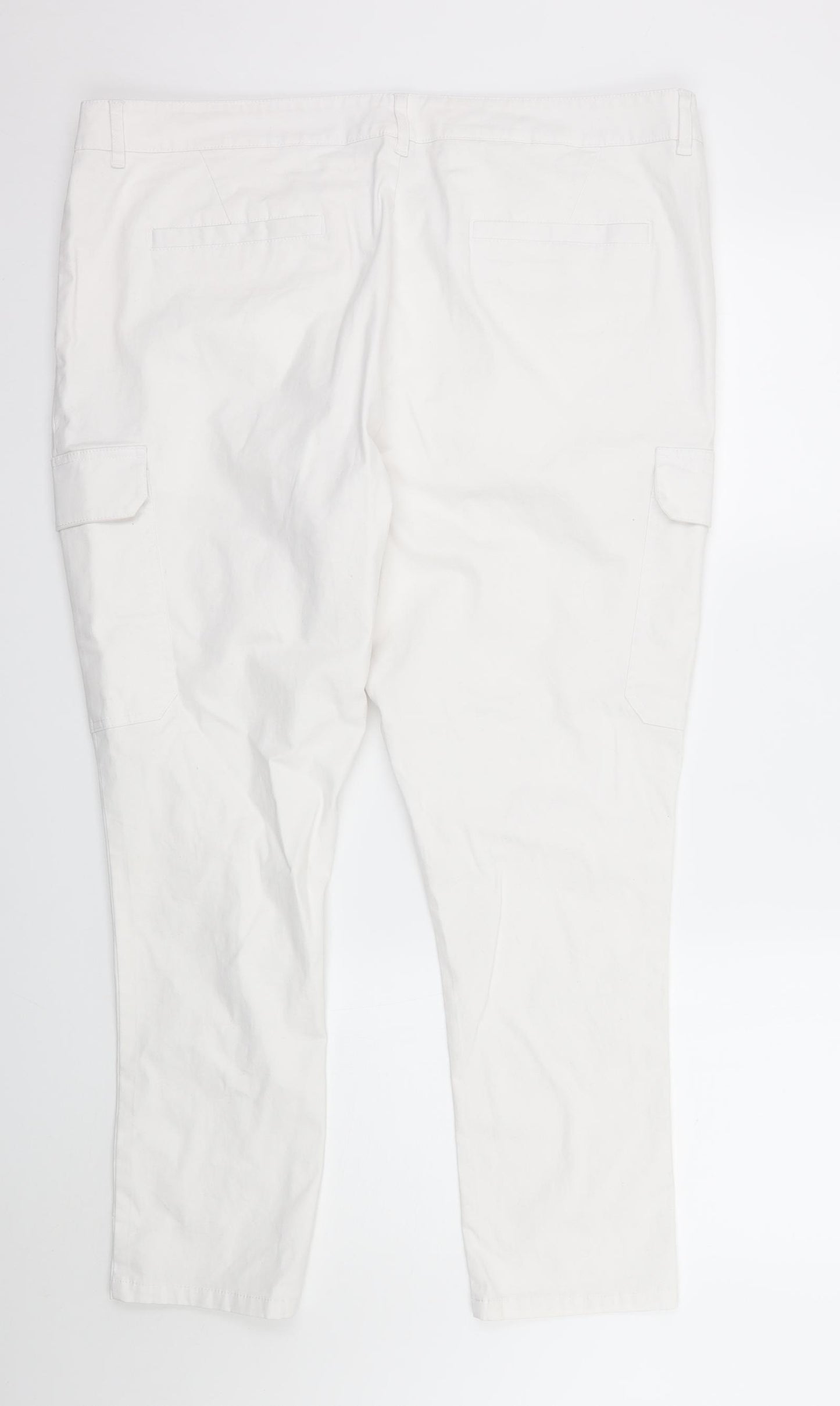 ASOS Mens White  Denim Straight Jeans  L32 in