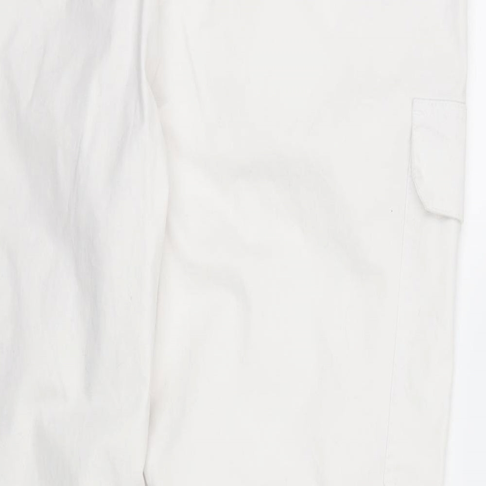 ASOS Mens White  Denim Straight Jeans  L32 in