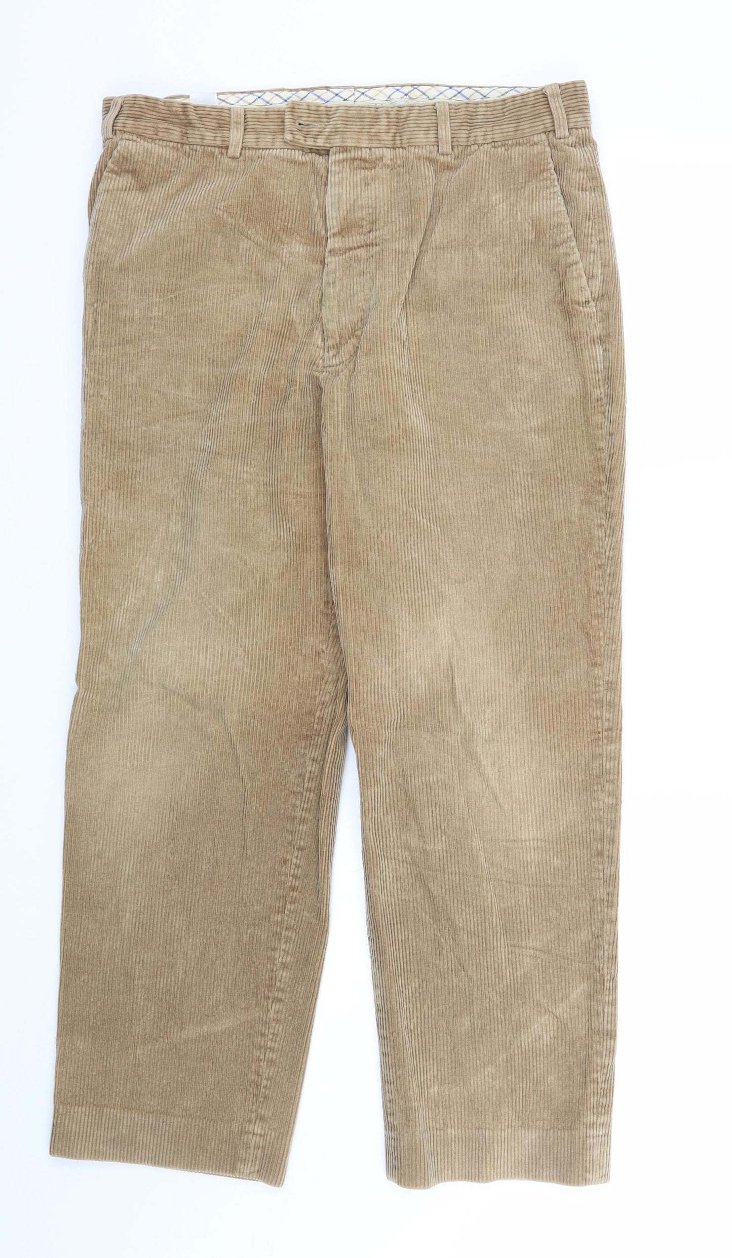 Alpendale Mens Brown  Corduroy Trousers   L27 in