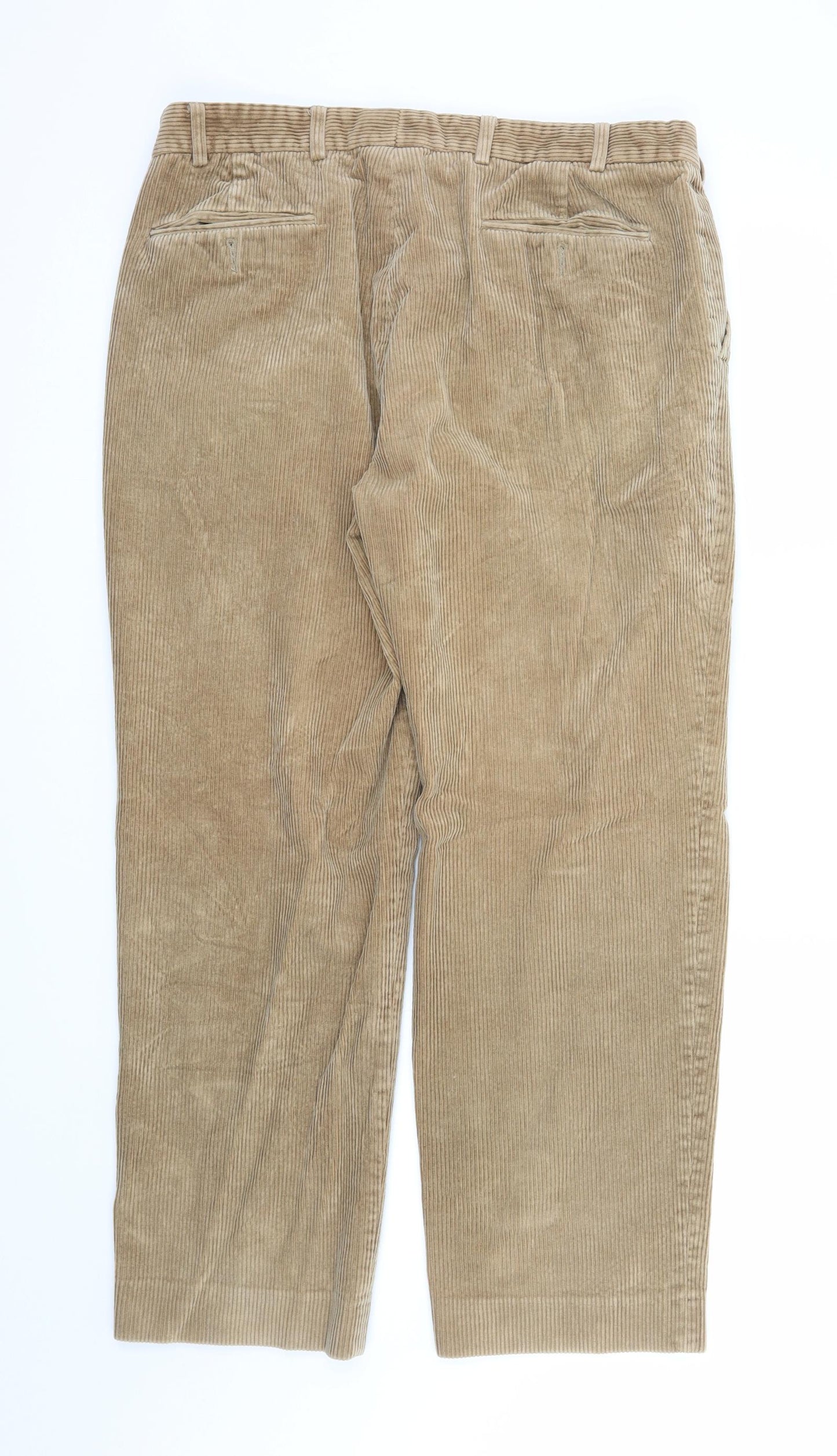 Alpendale Mens Brown  Corduroy Trousers   L27 in