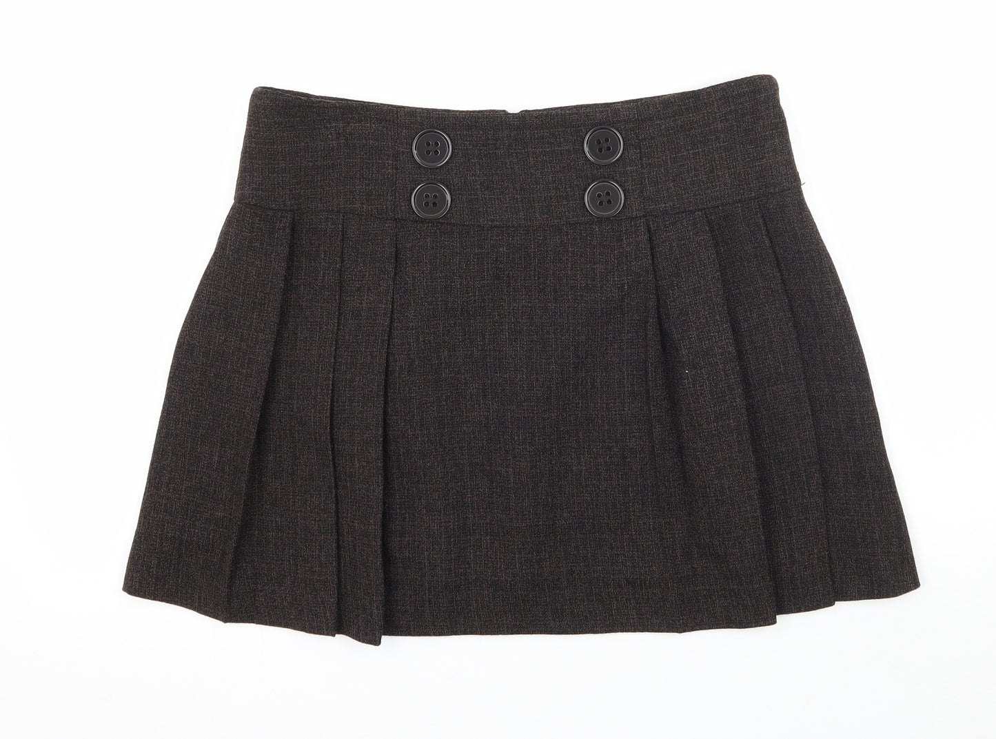Papaya Womens Brown   Mini Skirt Size 12