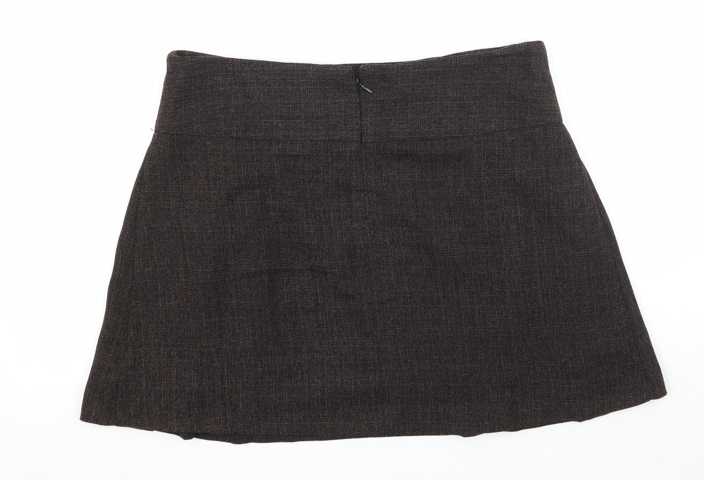 Papaya Womens Brown   Mini Skirt Size 12