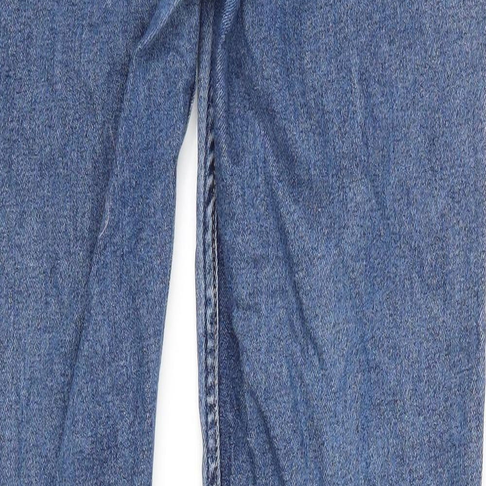 Weekday Mens Blue  Denim Straight Jeans  L30 in