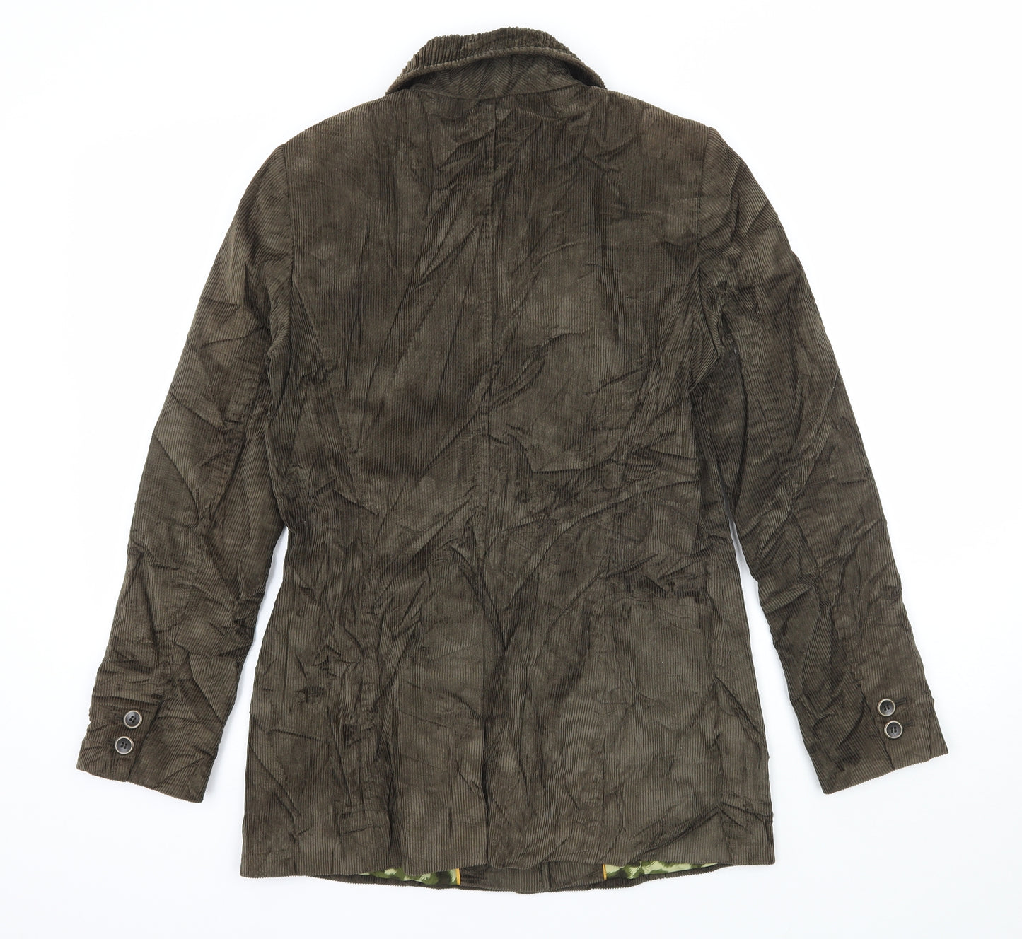 Per Una Womens Brown  Corduroy Jacket Coatigan Size 8