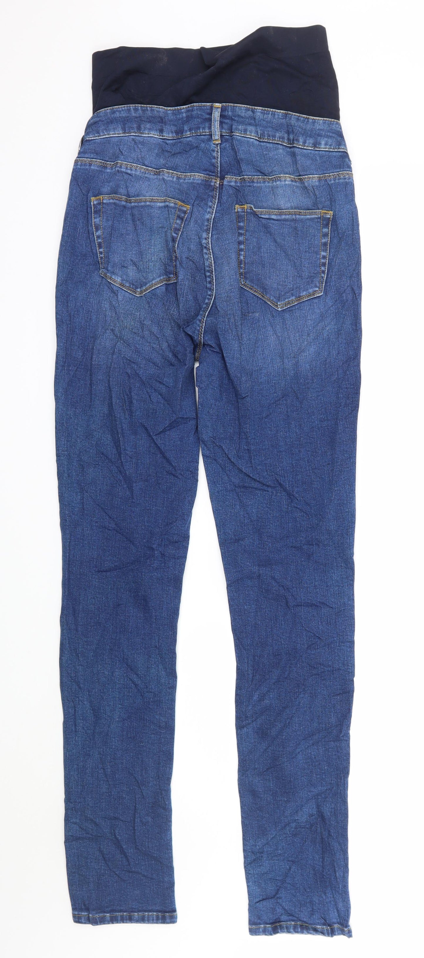 Preworn Womens Blue  Denim Straight Jeans  L31 in