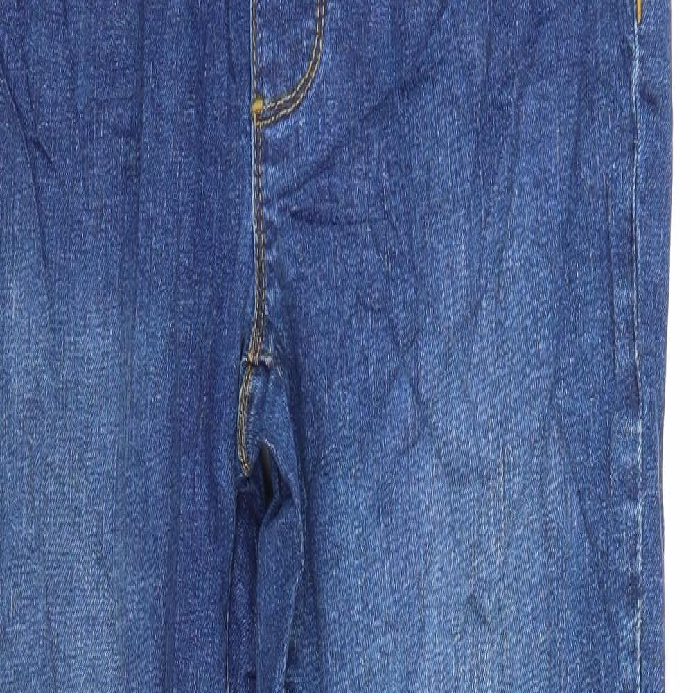 Preworn Womens Blue  Denim Straight Jeans  L31 in