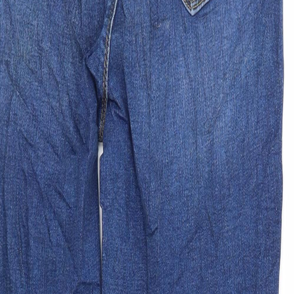 Preworn Womens Blue  Denim Straight Jeans  L31 in