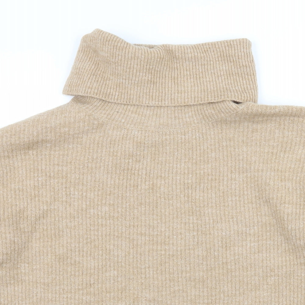 New Look Womens Brown  Knit Pullover Jumper Size M